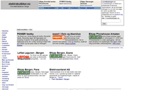 Desktop Screenshot of elektrobutikker.no